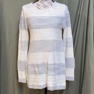 CALVIN Klein Jeans‎ grey & white striped sweater